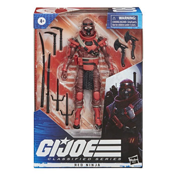 G.I. Joe Classified Series 6-Inch Red Ninja Action Figure