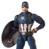 Avengers Marvel Legends 6-Inch Captain America Sam Wilson and Steve Rogers Action Figures 2-Pack