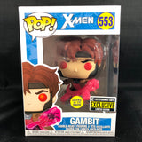 X-Men Gambit Glow-in-the-Dark Pop! Vinyl Figure - Entertainment Earth Exclusive