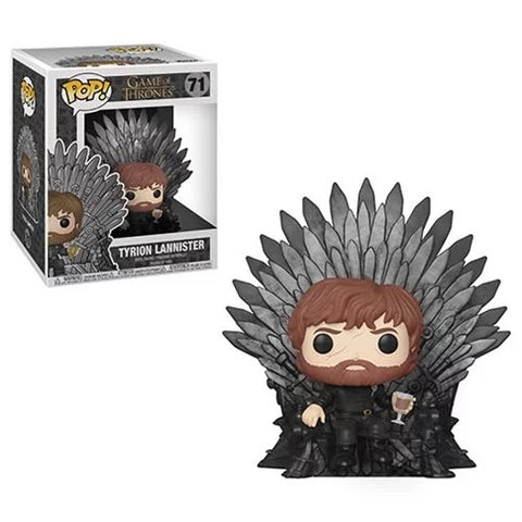 Game of Thrones Tyrion Lannister Sitting on Throne Deluxe Pop! Vinyl Figure