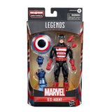 Avengers Comic Marvel Legends U.S. Agent  6-Inch Action Figure (Controller BAF)