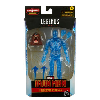 Marvel Legends Comic Hologram Iron Man 6-Inch Action Figure (Ursa Major BAF)